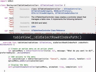 tableView(_:didSelectRowAtIndexPath:)
 
