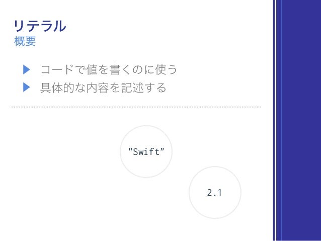 リテラルと型の話 #__swift__リテラルと型の話 #__swift__