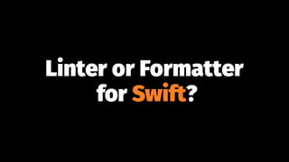 Introducing swift-format