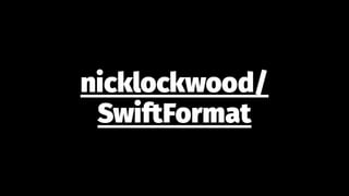 Introducing swift-format