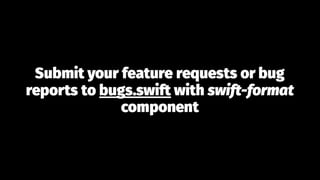Introducing swift-format