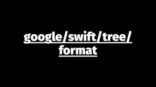 Introducing swift-format