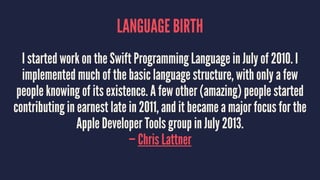 Swift Programming Language | PPT