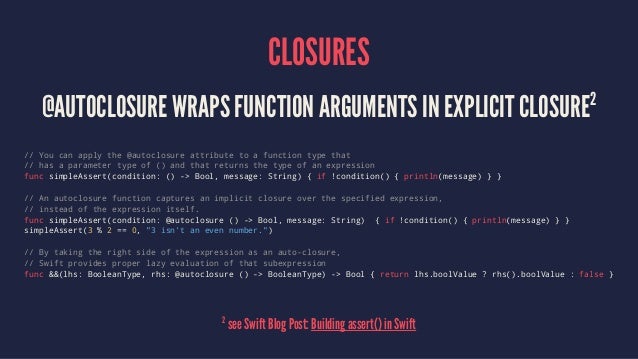 Swift Programming Language