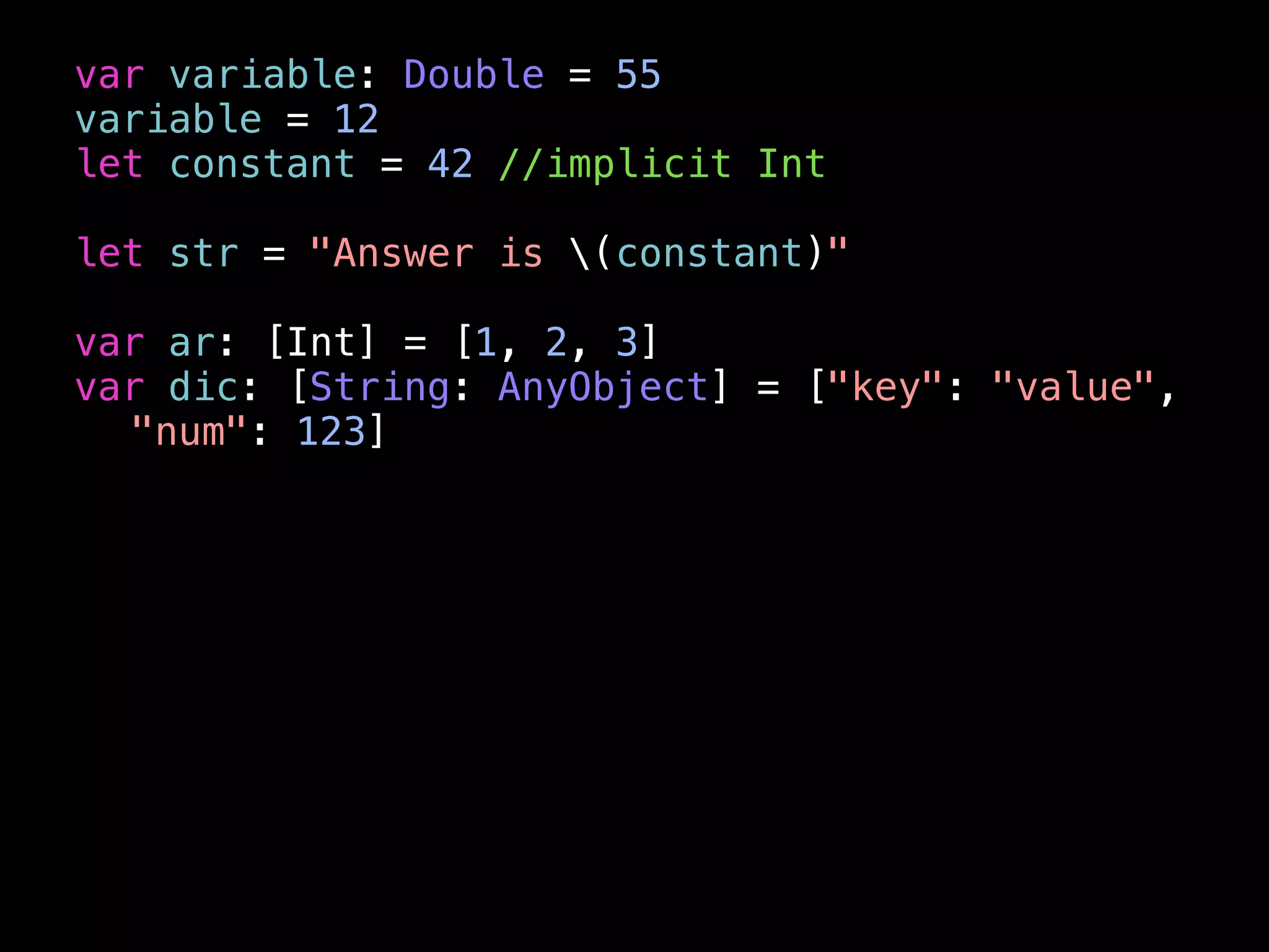 + (id)sharedInstance {
//your singleton magic
}
+ (instancetype)sharedInstance {
//singleton magic
}
- (instancetype)init {
//initial magic
}
 