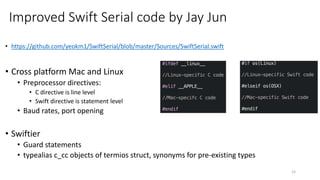 A Science Project: Swift Serial Chat | PPT
