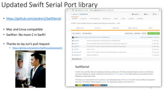 A Science Project: Swift Serial Chat | PPT