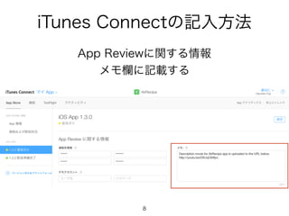 8
App Reviewv
ڤӛd
iTunes Connectӛ뷽
 