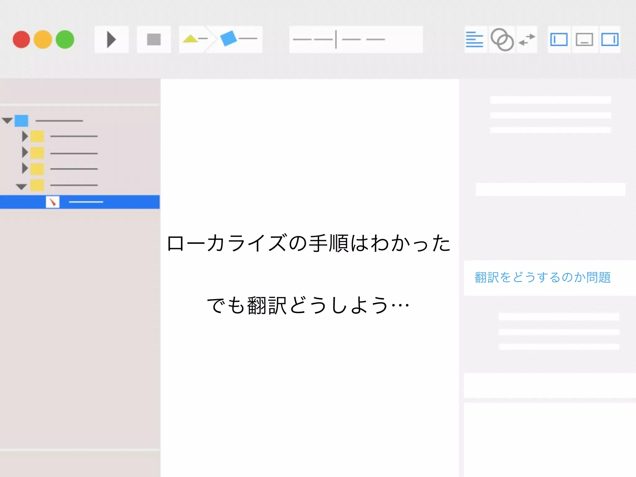 ローカライズの手順はわかった
でも翻訳どうしよう…
翻訳をどうするのか問題
 