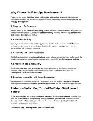 Swift App Development Services_ Building High-Performance iOS ...
