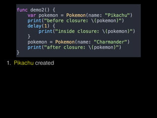1. Pikachu created
 
