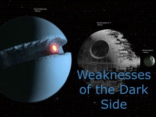 Weaknesses
of the Dark
Side
 