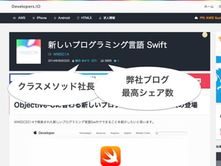 クラスメソッド社長
弊社ブログ 
最高シェア数
 
