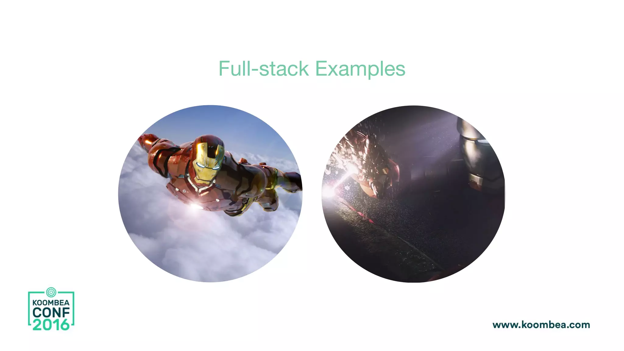 Full-stack Examples
 