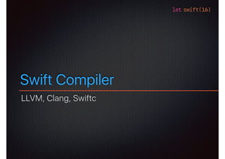 Swift internals | PPT