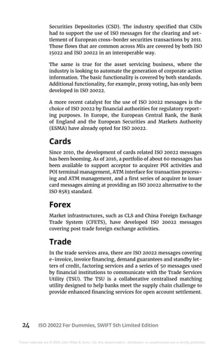popcodes announces initiative to help acquirers and... Swift iso20022 for_dummies_2020 | PDF
