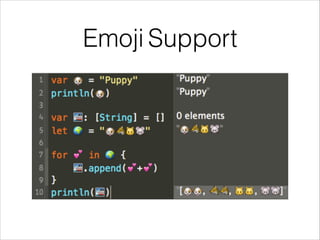 Emoji Support 
 
