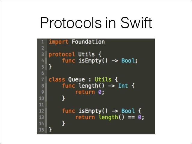 Swift language - A fast overview of some features