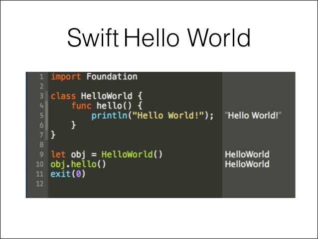 Swift language - A fast overview of some features