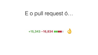 E o pull request ó…
👌
 