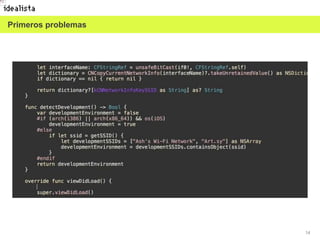 14
Primeros problemas
 