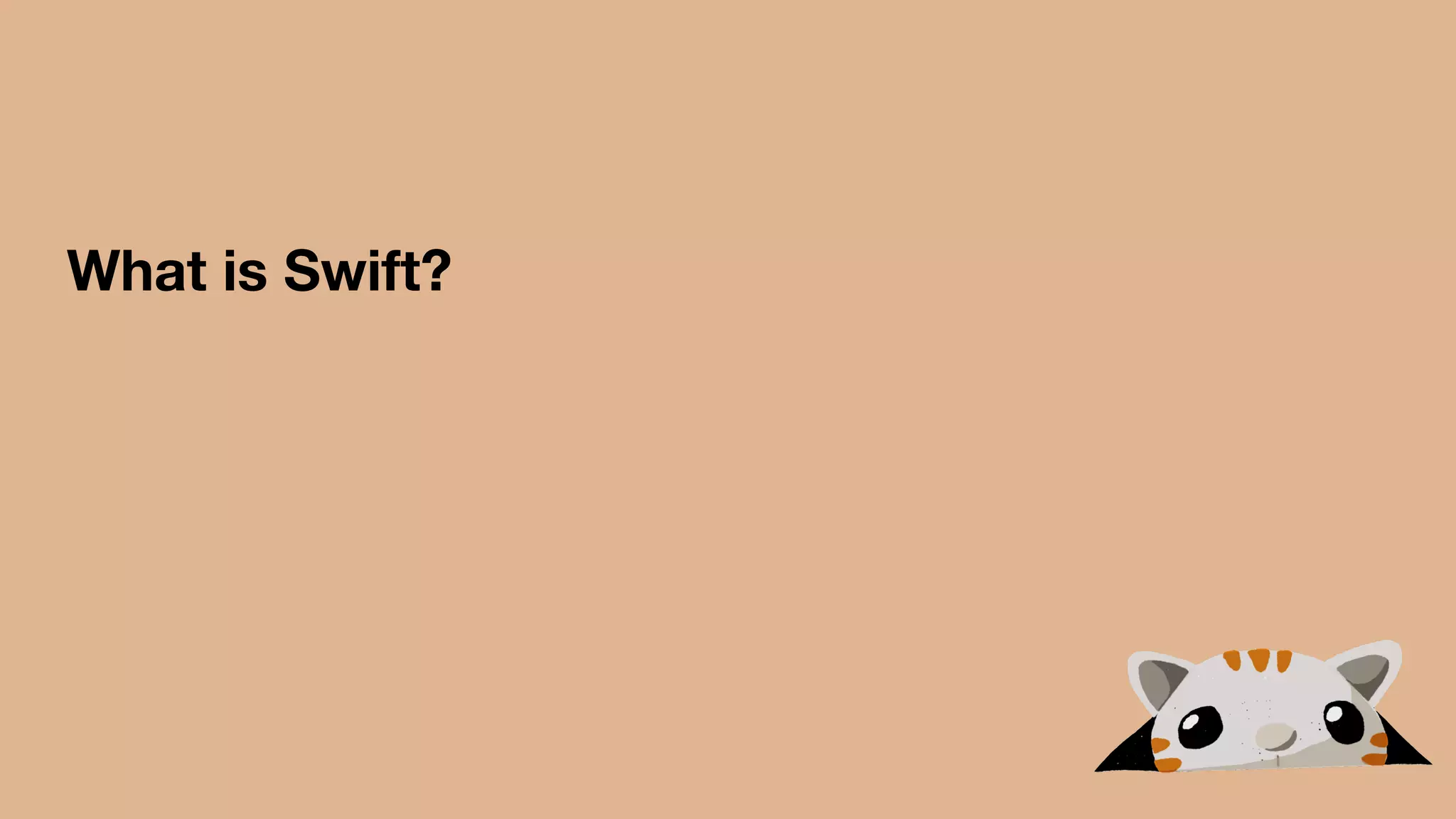 What is Swift?
 