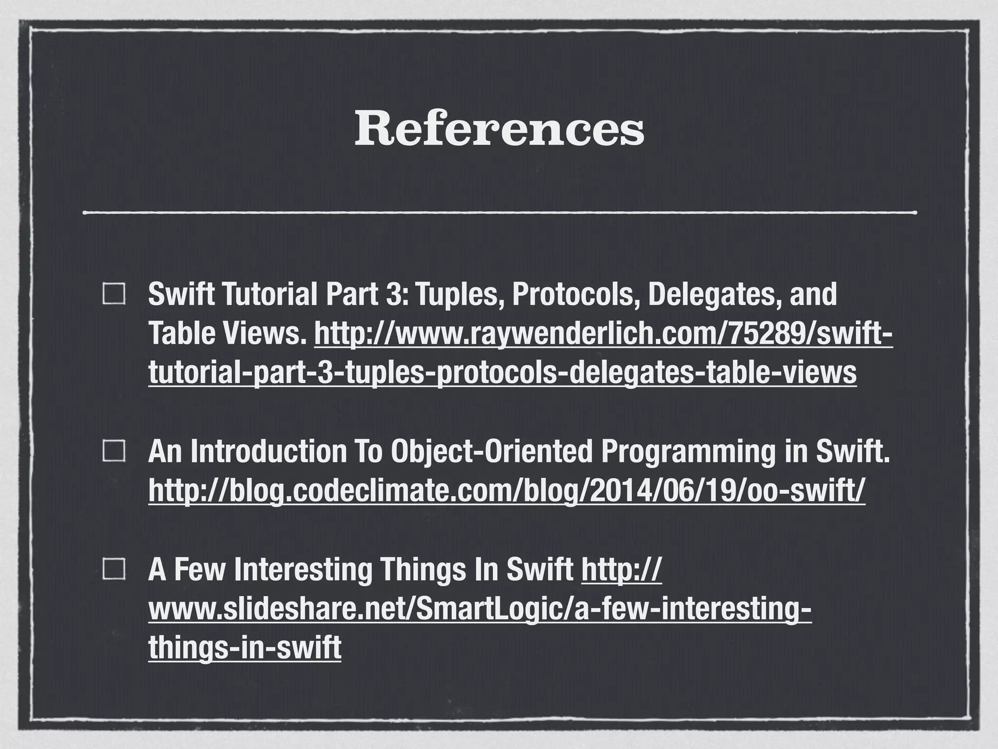 Introduction to Swift programming language. | PDF | Web Development ...