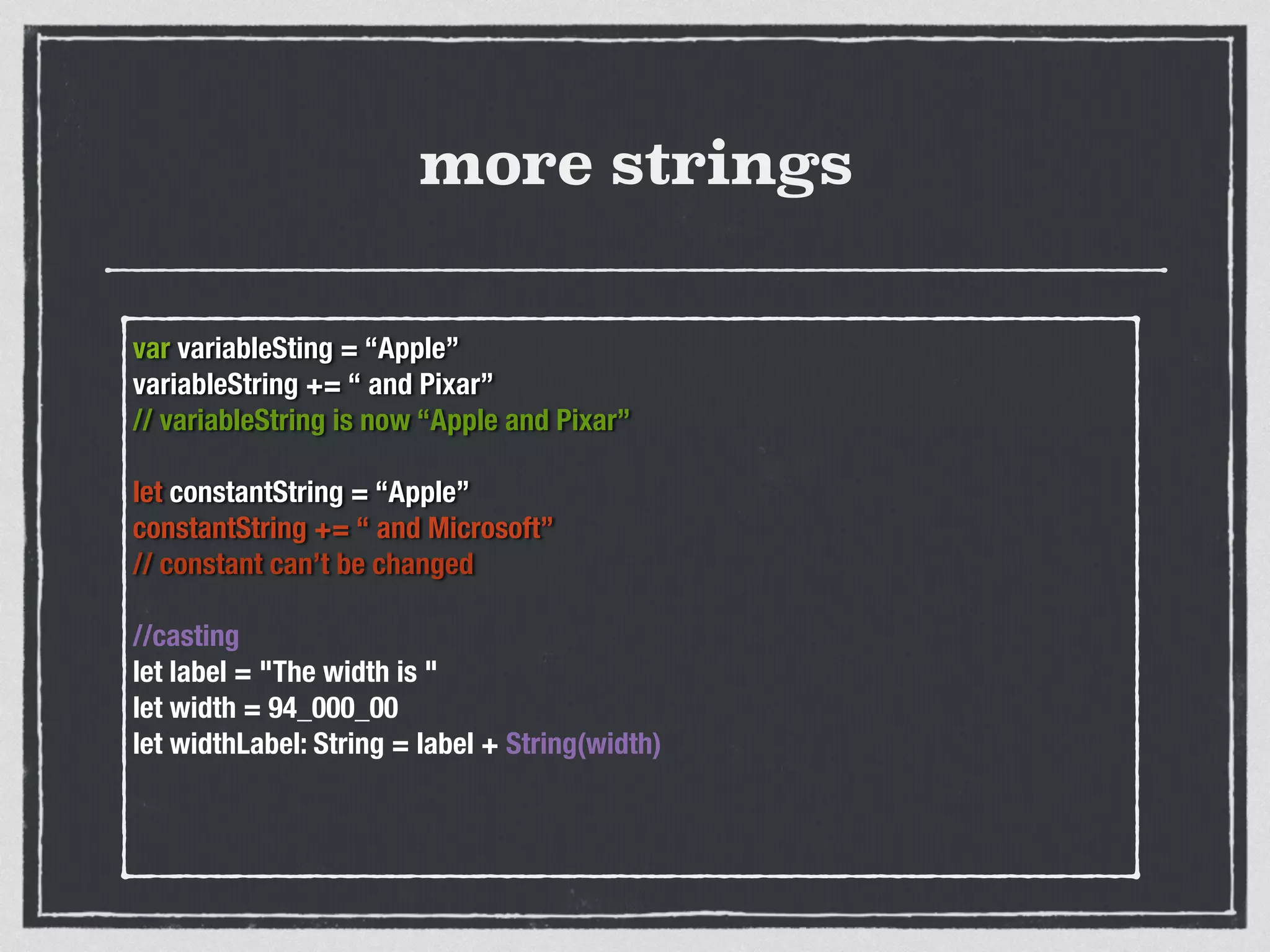 Introduction to Swift programming language. | PDF | Web Development ...