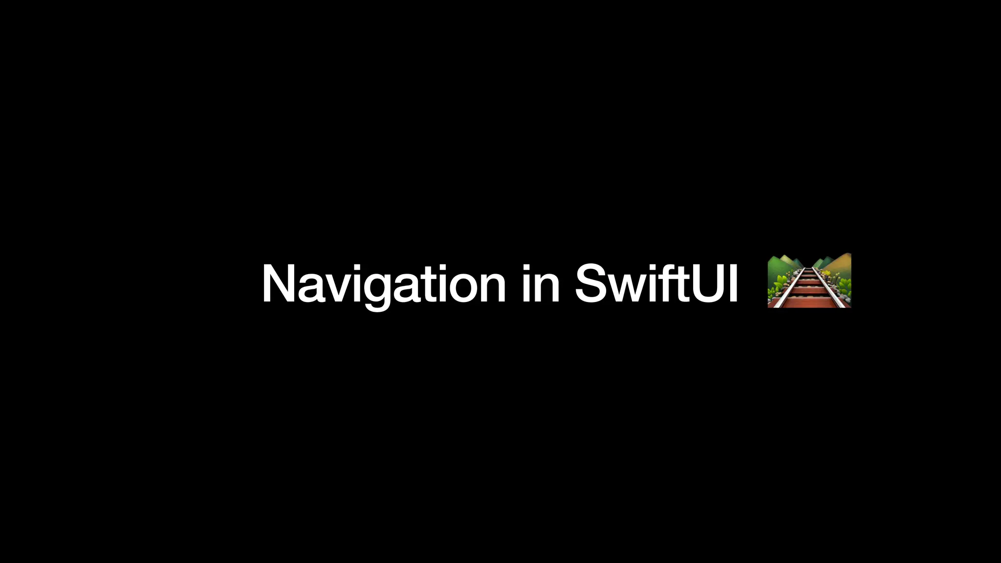 Navigation in SwiftUI
 