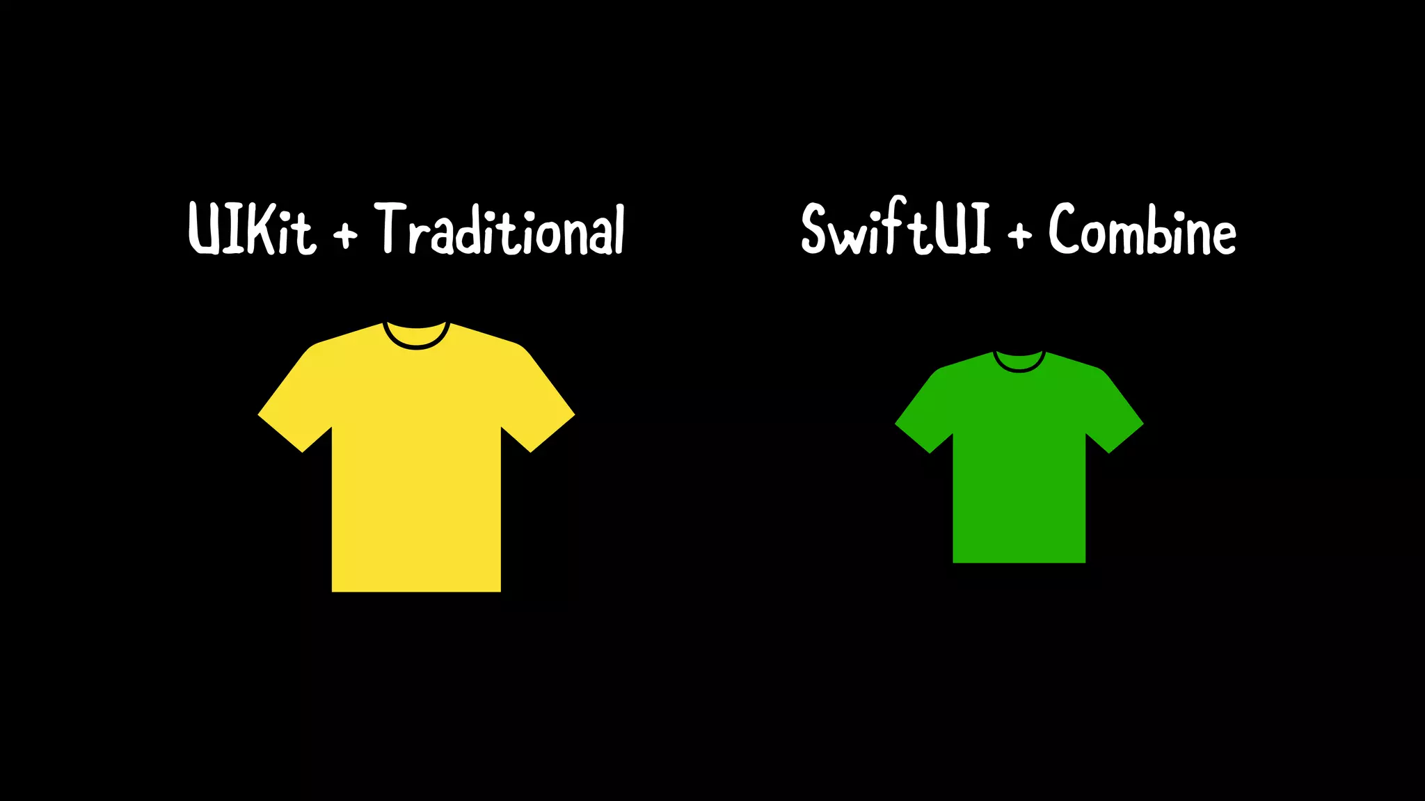 UIKit + Traditional SwiftUI + Combine
 