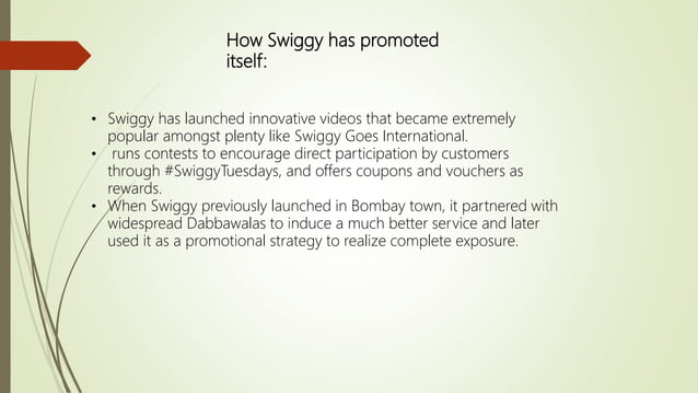 Swiggy SWOT Analysis | PPTX