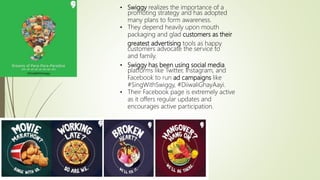 Swiggy SWOT Analysis | PPTX