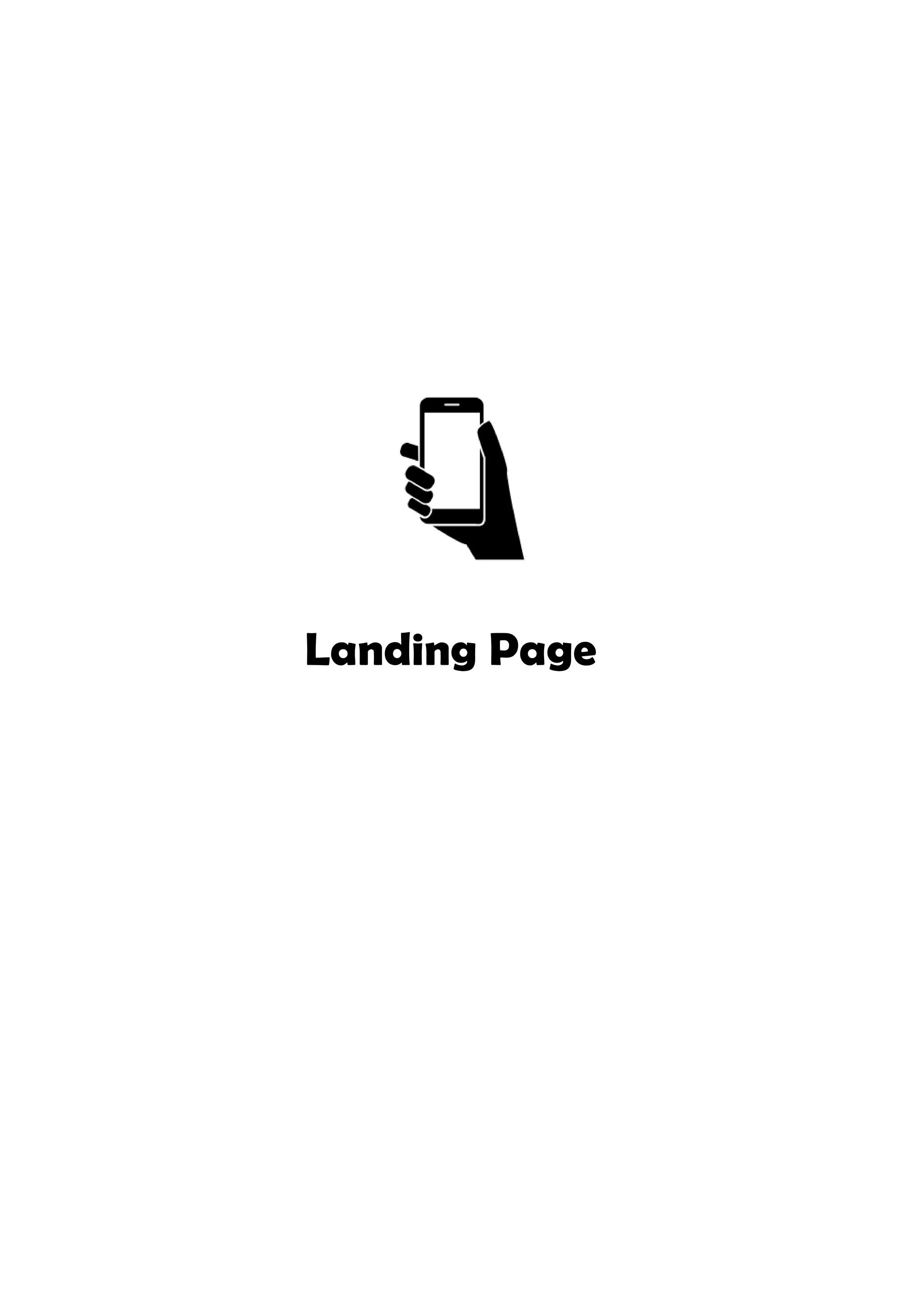 Landing Page
 