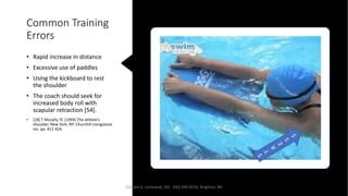 competitive swimming injuries- causes and prevention | PPTX