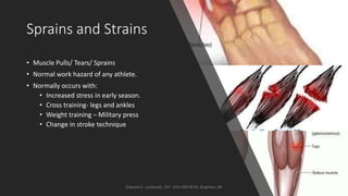 competitive swimming injuries- causes and prevention | PPTX