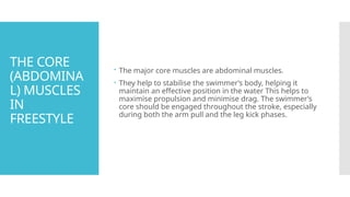 SWIMMING biomechanics and common Injuries ppt | PPTX