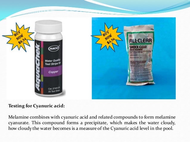 Swimming Pool Chemical Cyanuric Acid