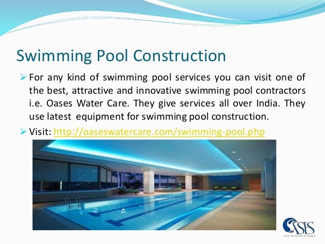 swimming pool construction contract