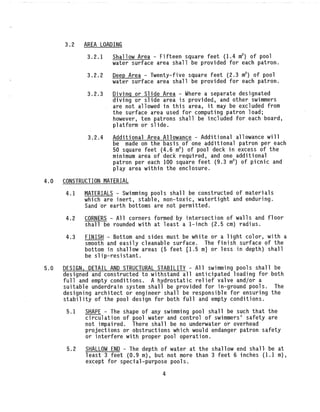 Swimming Pool Design | PDF