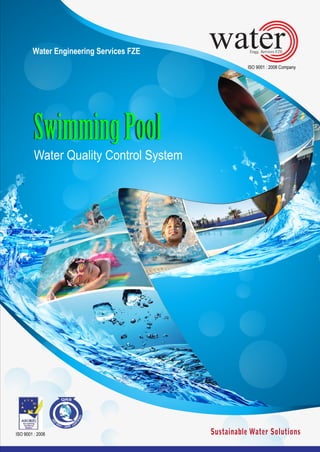 Swimming pool dosing and controlling systems