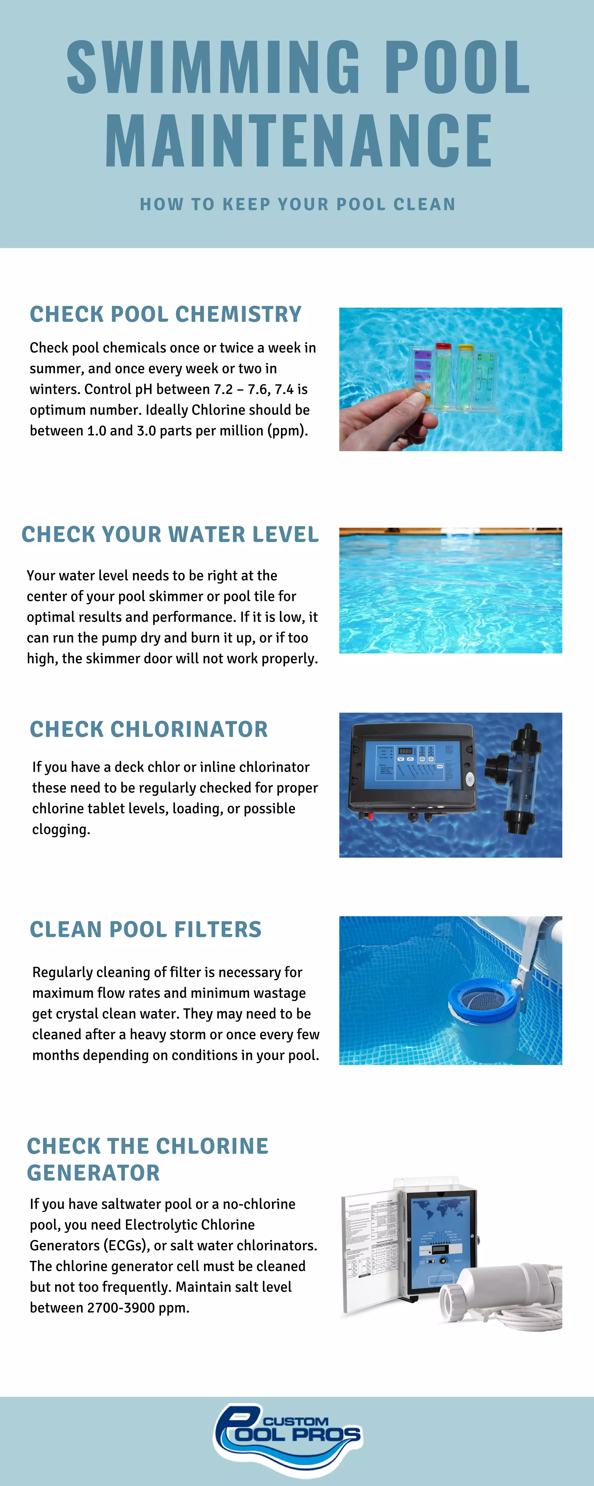 Swimming pool maintenance | PDF