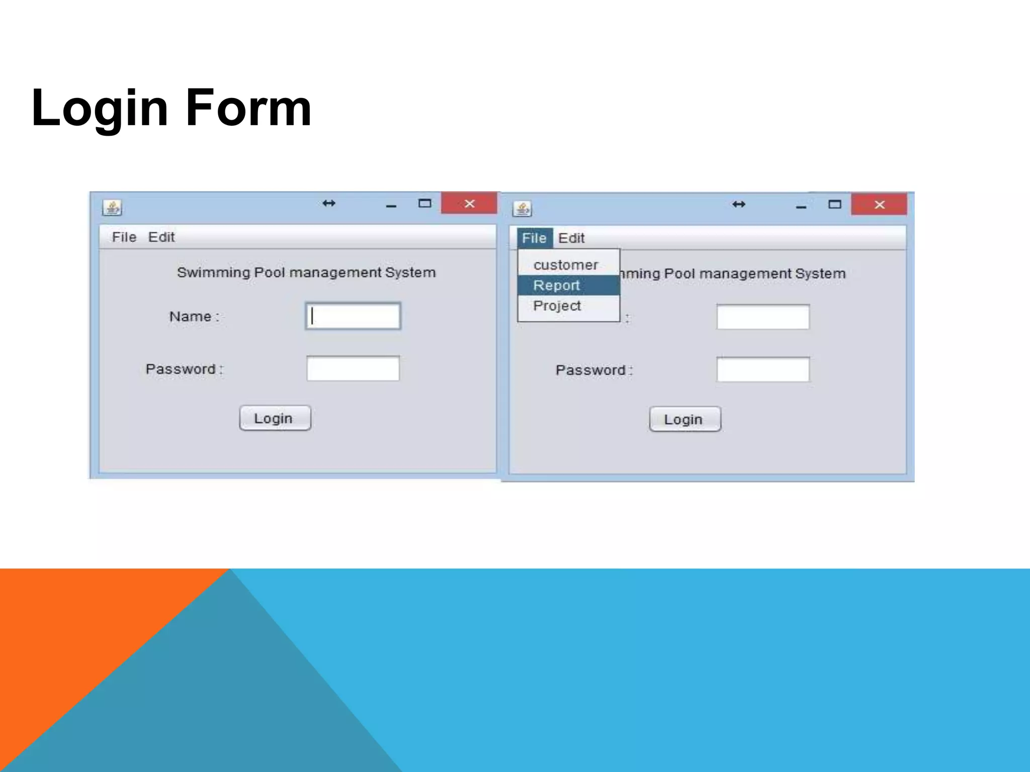 Login Form