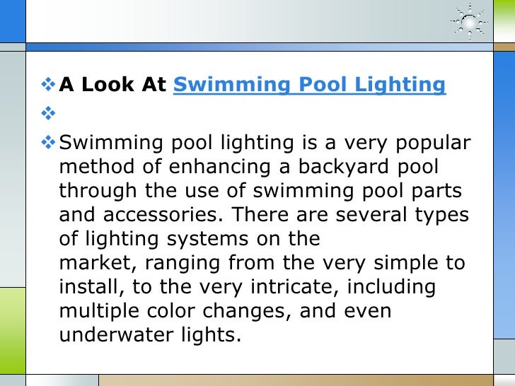 Swimming Pool Parts And Accessories Make Improving Your Pool Easy