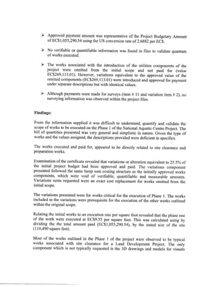 Swimming pool report