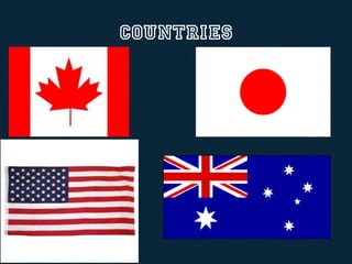 Countries
 