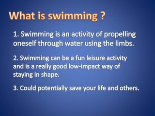 Swimming ppt
