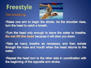 Swimming ppt