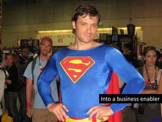 Into a business enabler
shindohd
 
