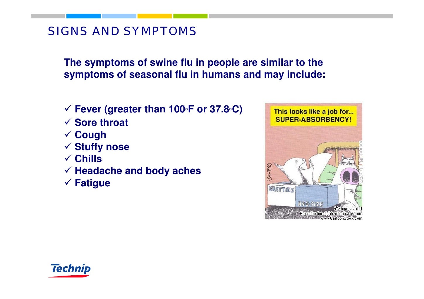 SIGNS AND SYMPTOMS The symptoms