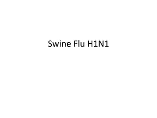 Swine Flu H1N1 